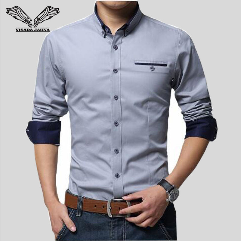 Turn-down Collar Business Shirt