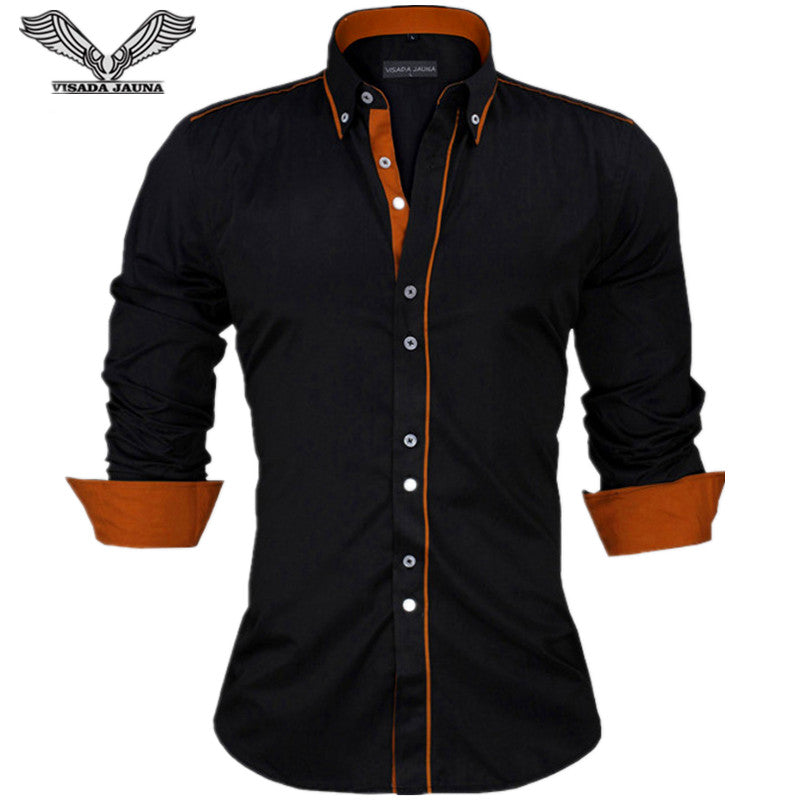 British Style Cotton Men's Shirt
