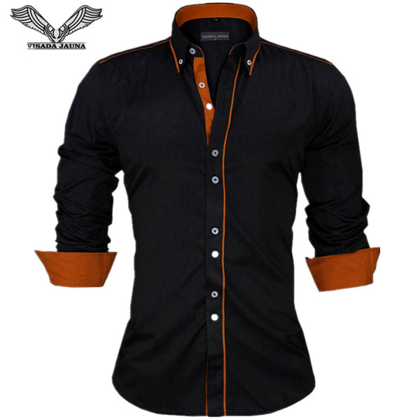 British Style Cotton Men's Shirt