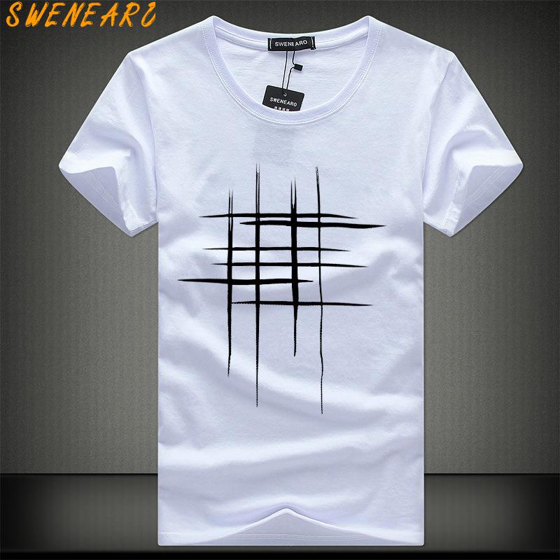 Creative Design Printed Cotton T-Shirt
