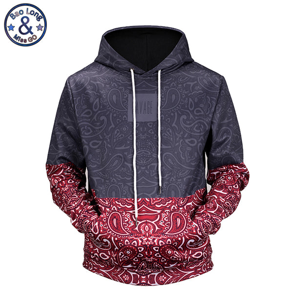 3D Printed Men's Hoodies
