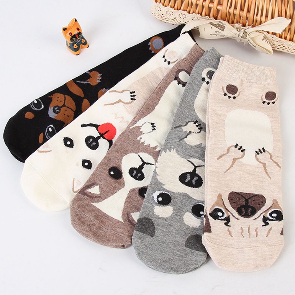 Winter Cartoon Socks