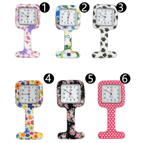 Square Pocket Fob Watch