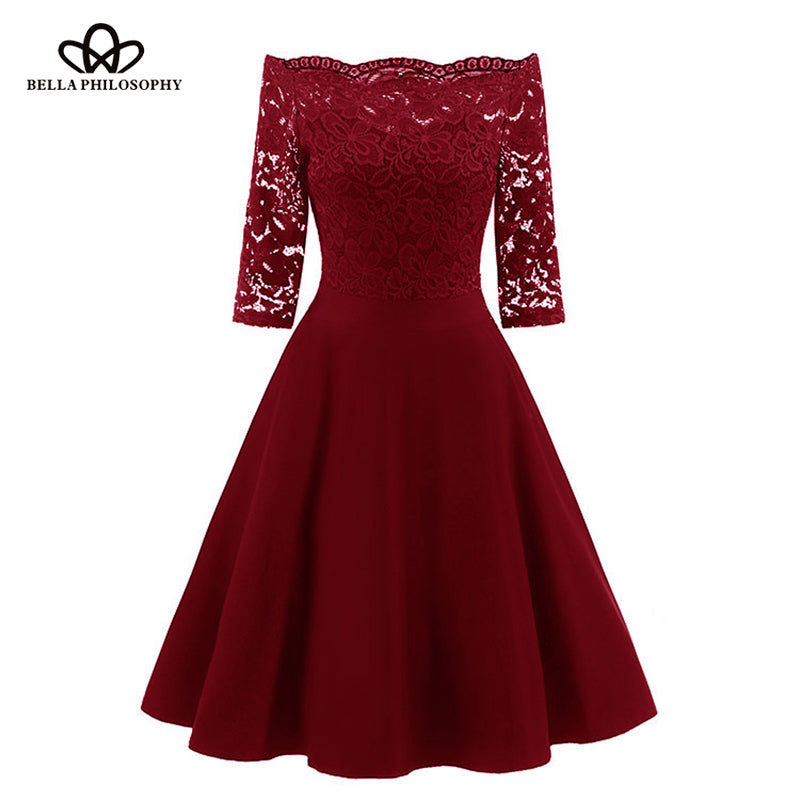 Hollow Out Winter Women Dress