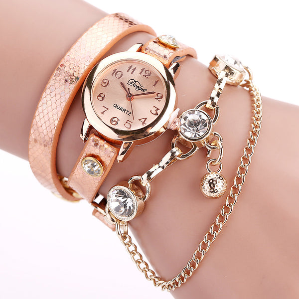 Bead & Pendant Wristwatch