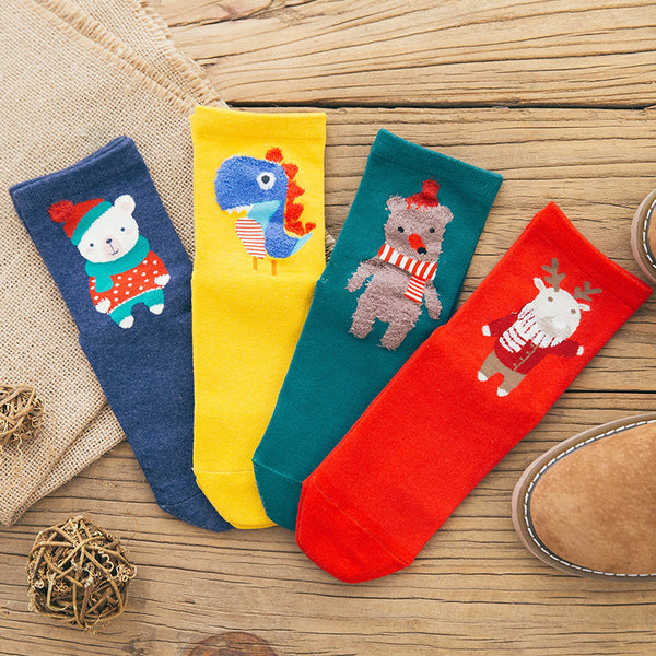 Cotton Christmas Socks