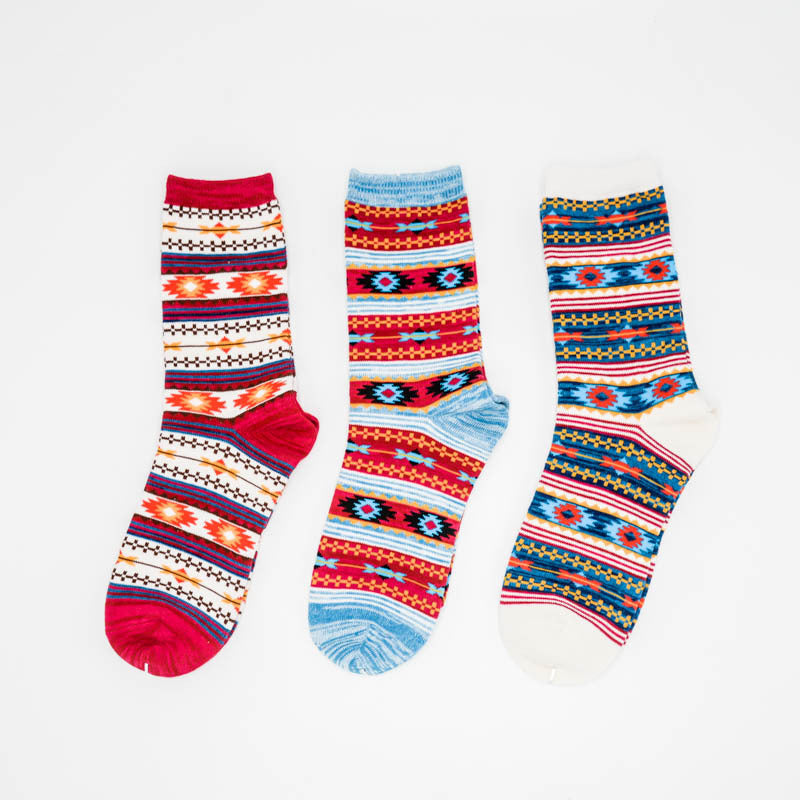 Colorful Cotton Women Socks