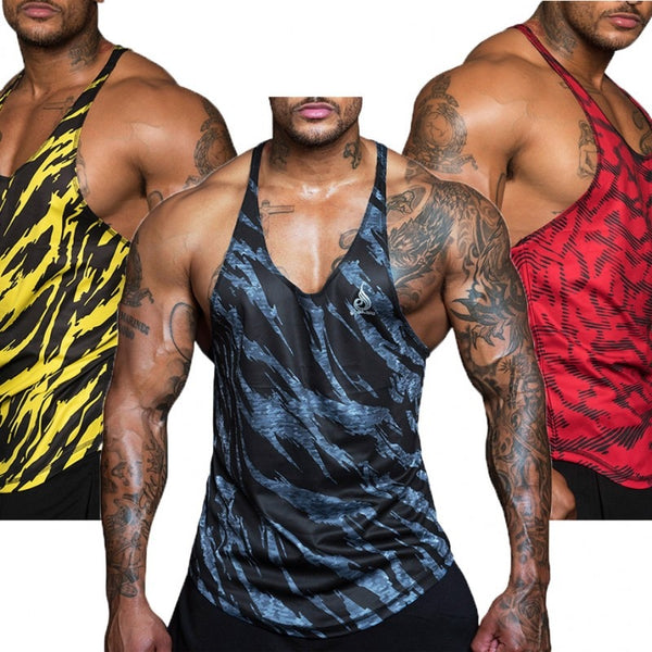 Mesh cloth Quick dry 2017 Singlets Camouflage Tank Tops