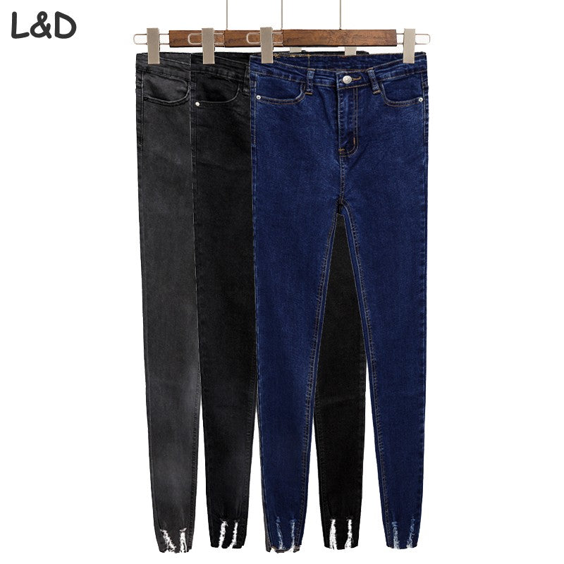 High Waist Jeans for Female