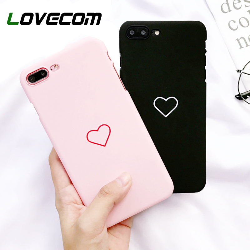 Heart Painted Graphic Phone Case