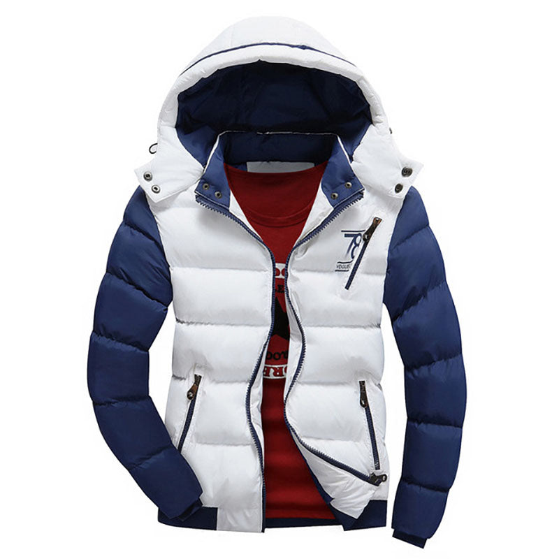 Cotton-Padded Hoodies Coat