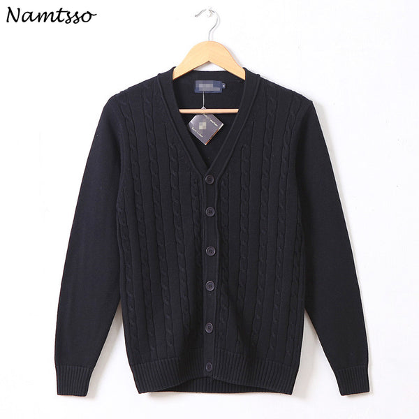 Long Sleeved Solid Color Sweater